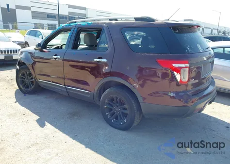 2011 Ford Explorer Xlt z USA, uszkodzony, nr VIN 1FMHK8D8XBGA43701